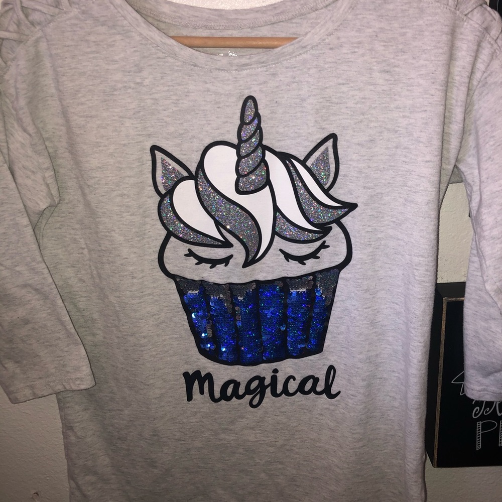 Girls Unicorn Shirt